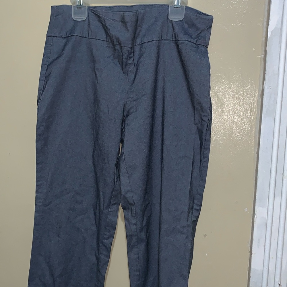 Stretch long polyester pants